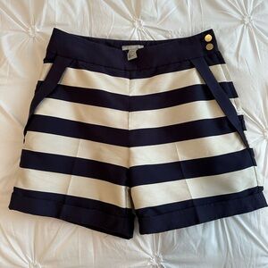 H&M Striped Nautical Shorts